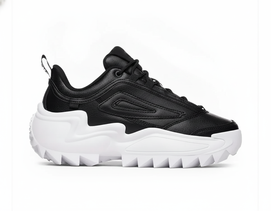 Zapatilla Urbana Mujer Negra