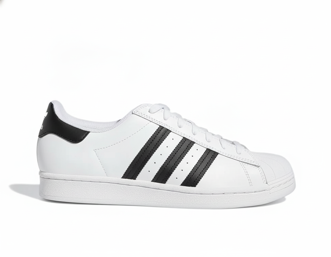 Zapatillas Clásicas Urbanas Unisex Blancas Cuero - Uso Diario/Skate
