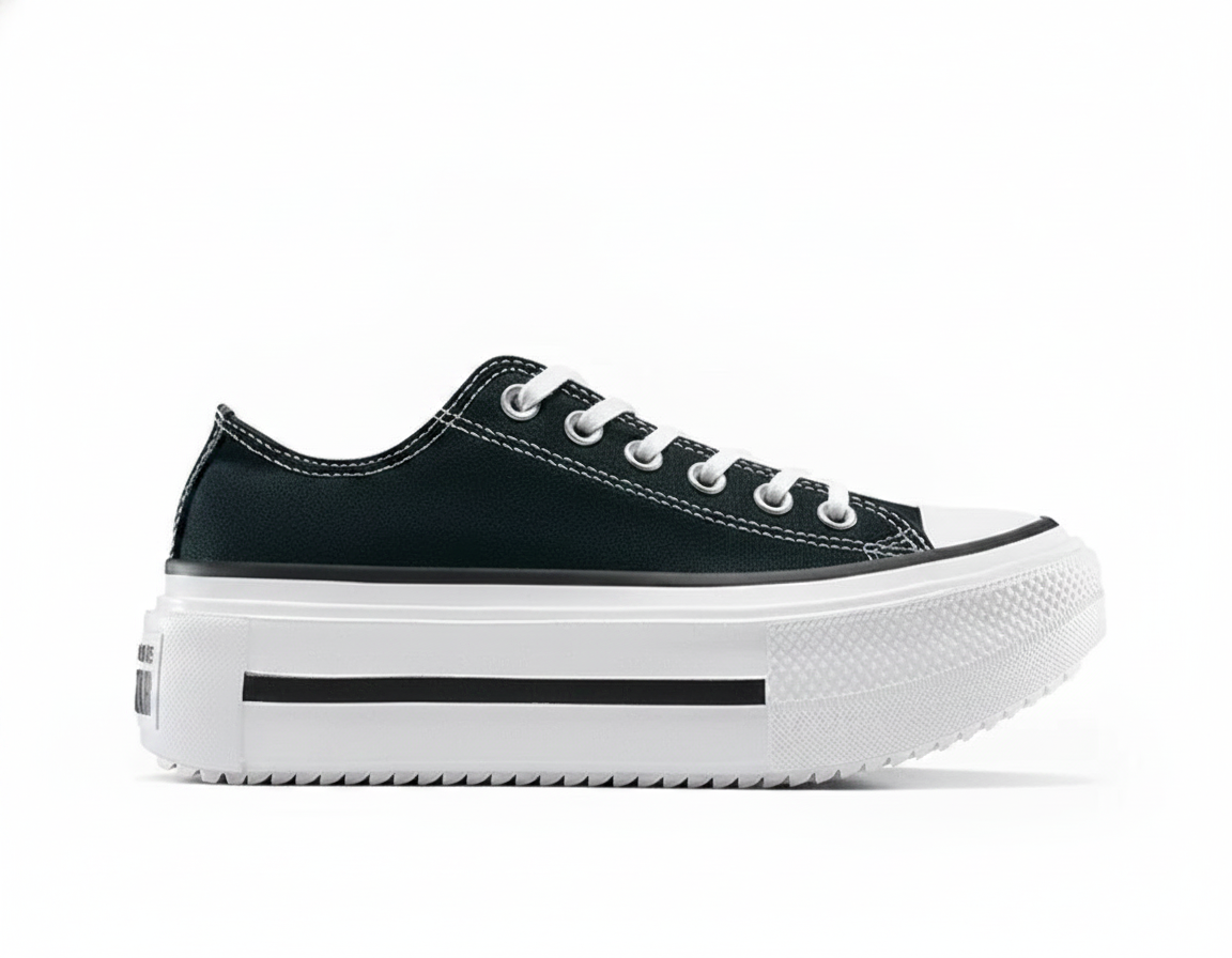 Zapatillas de Plataforma Urbanas Mujer Negras