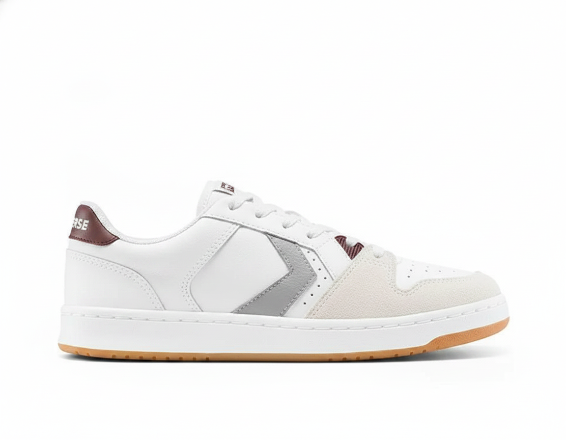 Zapatillas Urbanas Hombre Blancas Estilo Retro