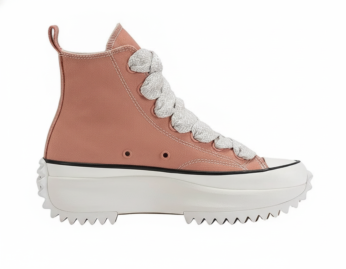 Zapatilla Urbana Plataforma Unisex Estilo Retro Rosado