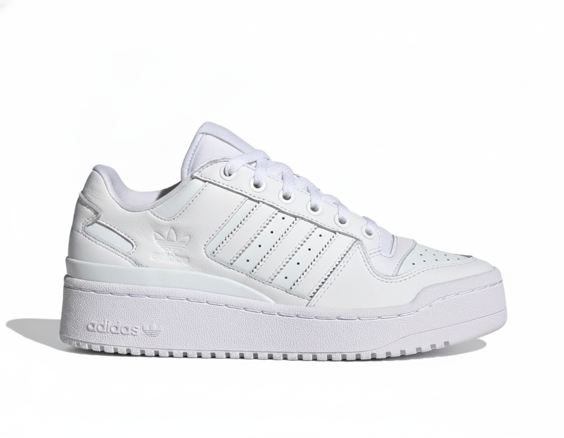 Zapatillas Urbanas con Plataforma para Mujer Blanco