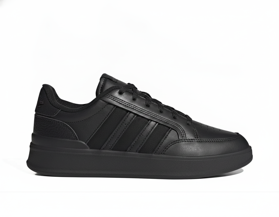 Zapatillas Urbanas Hombre Estilo Casual Negro Monocromático