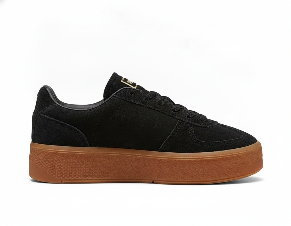 Zapatillas Urbanas Estilo Retro para Mujer - Negro