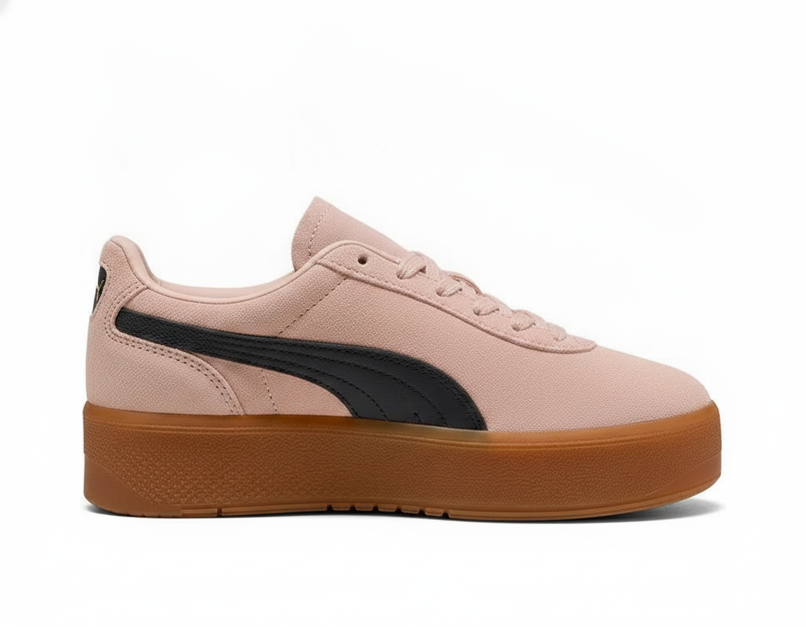 Zapatillas Casuales Estilo Retro Mujer - Rosado