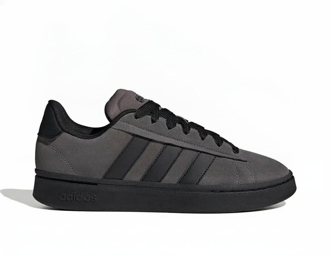 Zapatilla Urbana Casual para Hombre Gris y Negro