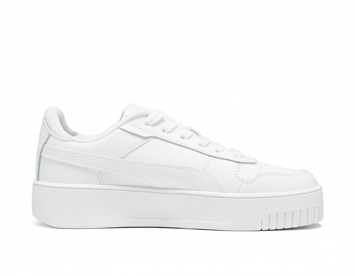 Zapatillas Urbanas Estilo Retro para Niños - Blanco