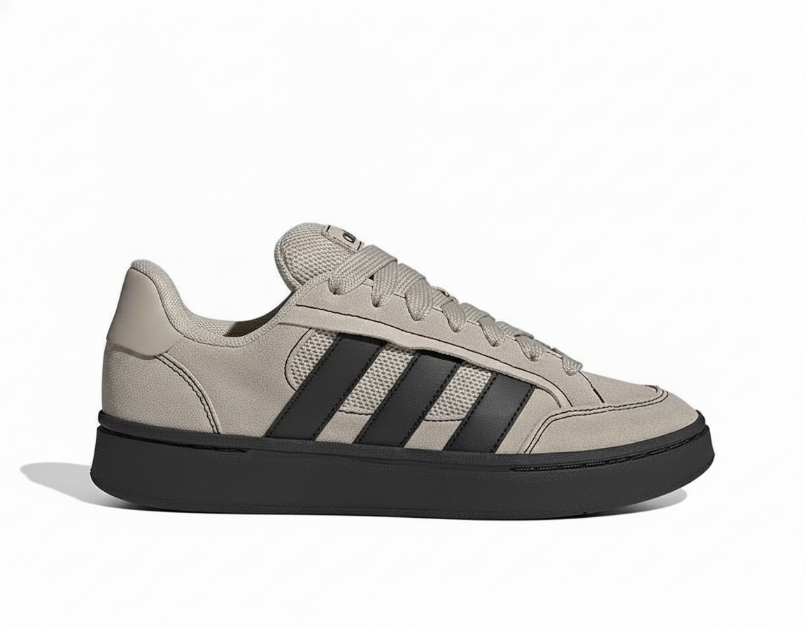 Zapatilla Estilo Tenis Casual Hombre Beige