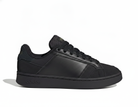 Zapatilla de Cuero Urbana Hombre Estilo Skate Negro