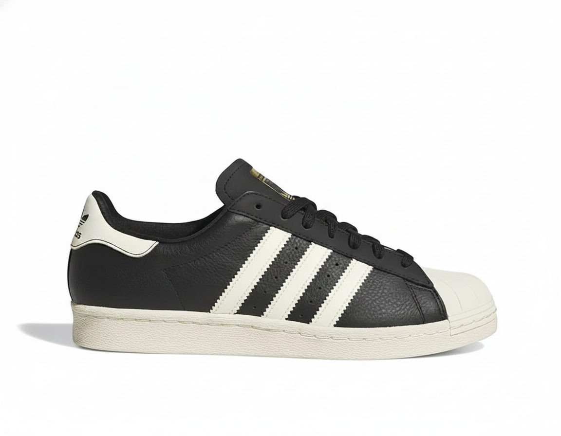Zapatilla Urbana Deportiva Hombre Negra Reforzada