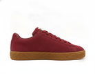 Zapatilla Urbana de Gamuza Acolchada Unisex Burdeo