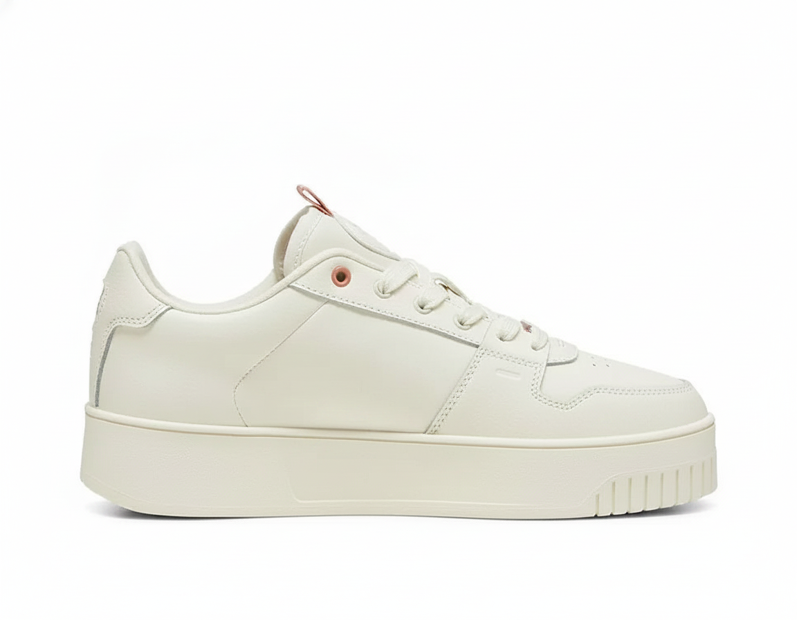 Zapatilla urbana casual de mujer - Blanco