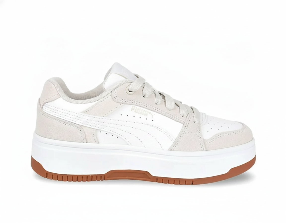 Zapatillas Bajas Urbanas Blancas para Mujer