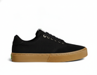 Zapatillas Urbanas Hombre de Gamuza y Lona Negra