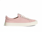 Zapatillas de lona para mujer color rosado