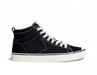 Zapatilla Lona Caña Alta Mujer Negra - Estilo y Comodidad Urbana