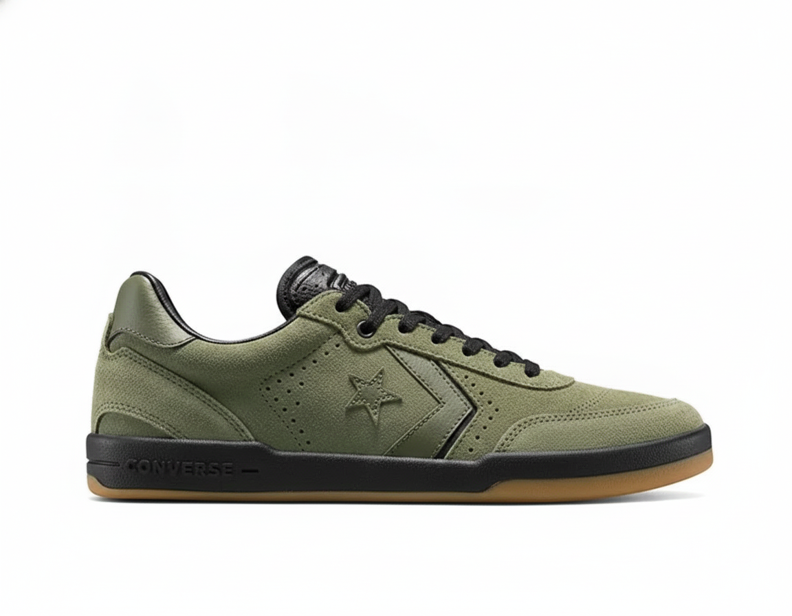 Zapatillas Urbanas Hombre Negras Estilo Clásico - Uso Diario