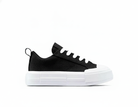 Zapatillas Urbanas Casuales de Plataforma Niño - Negro