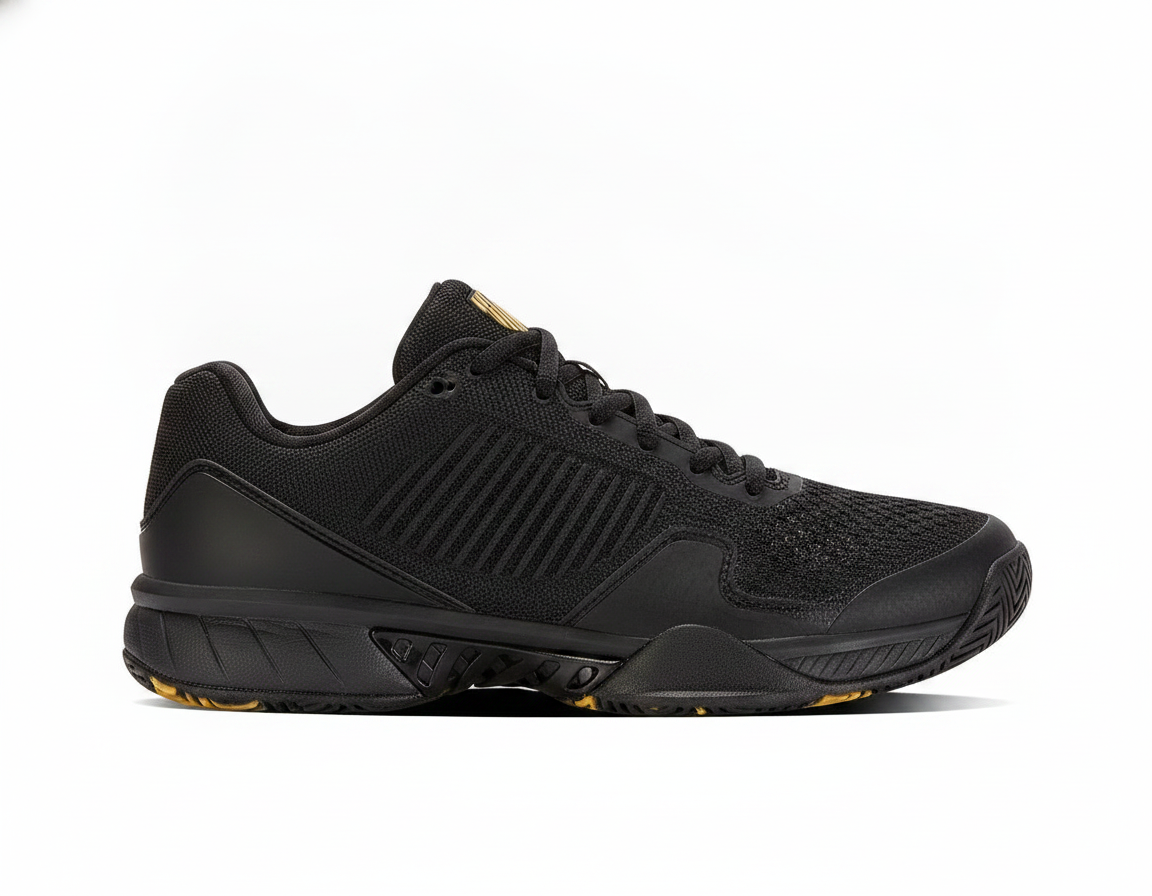 Zapatilla Deportiva Hombre Negra - Máximo Soporte y Comodidad
