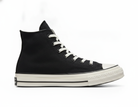 Zapatillas de Lona Altas Clásicas para Mujer Negras