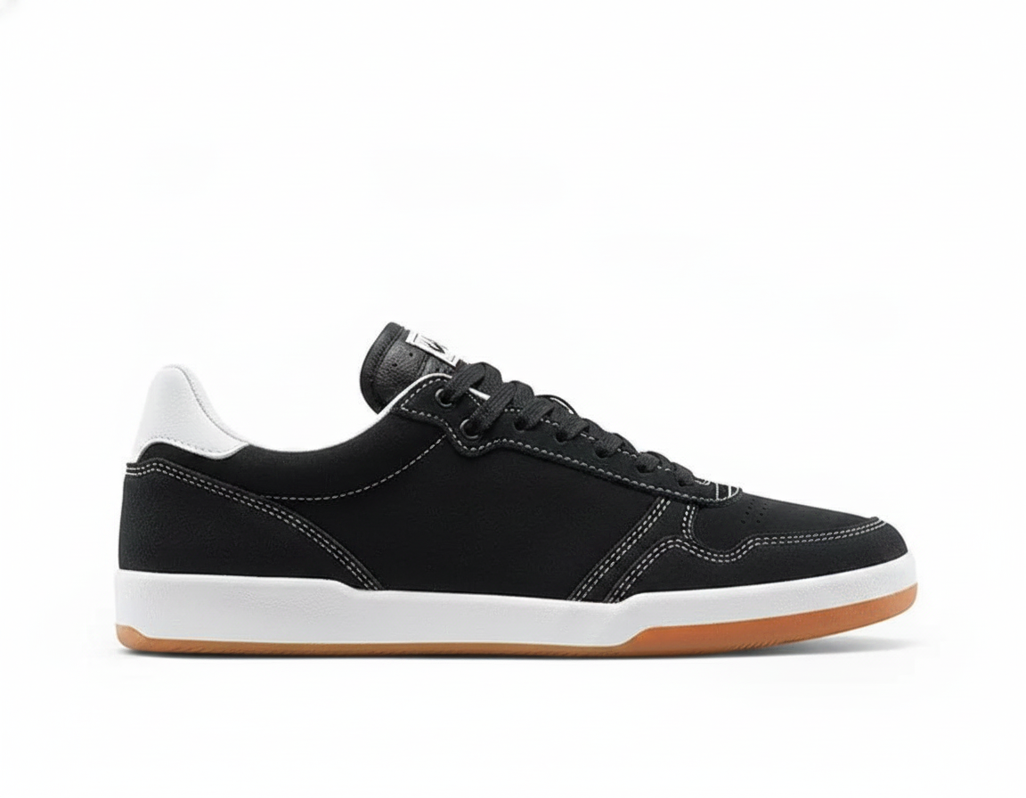 Zapatillas de Perfil Bajo para Hombre Negro