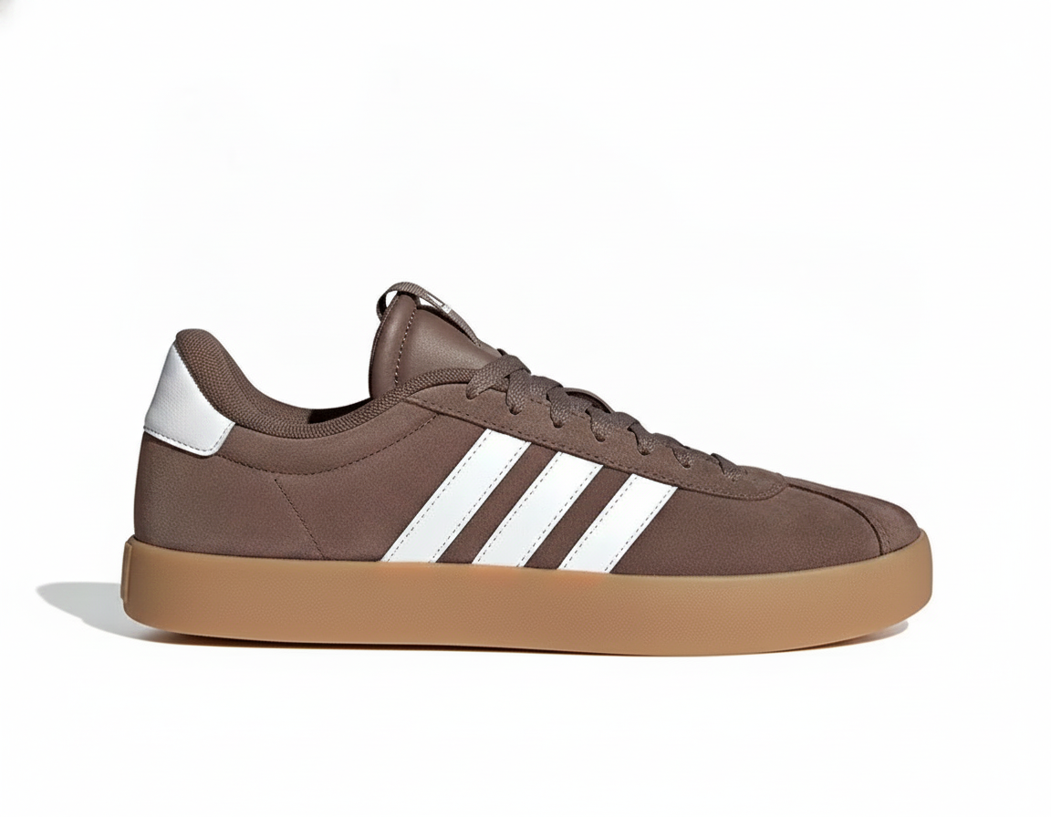 Zapatilla Urbana Casual de Cuero para Mujer - Café