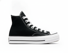 Zapatilla Urbana Plataforma Diseño Elevado Mujer Negro