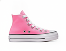 Zapatilla urbana tipo plataforma para mujer - Rosado