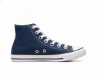 Zapatilla Lona Caña Alta Hombre Azul