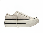 Zapatilla Urbana Plataforma Mujer Beige