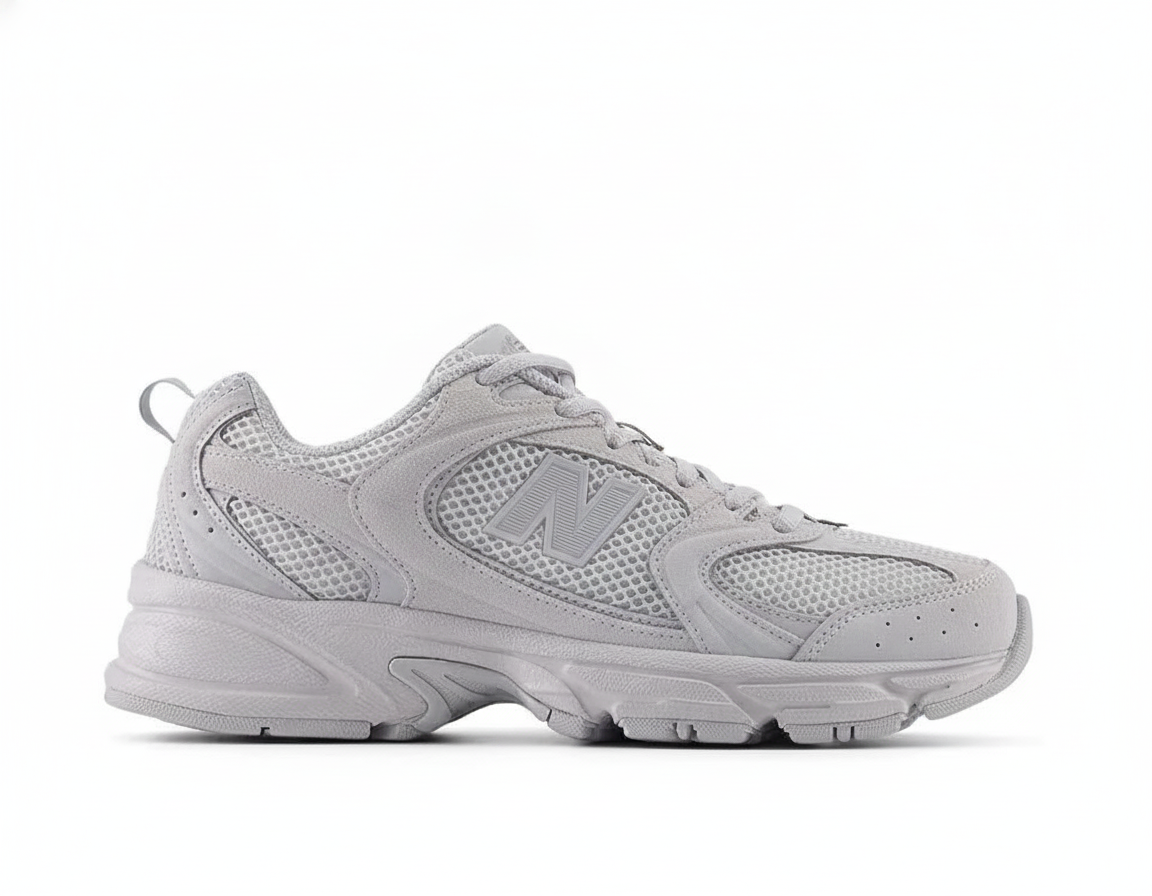 Zapatilla Urbana Casual Mujer Gris Estilo Retro