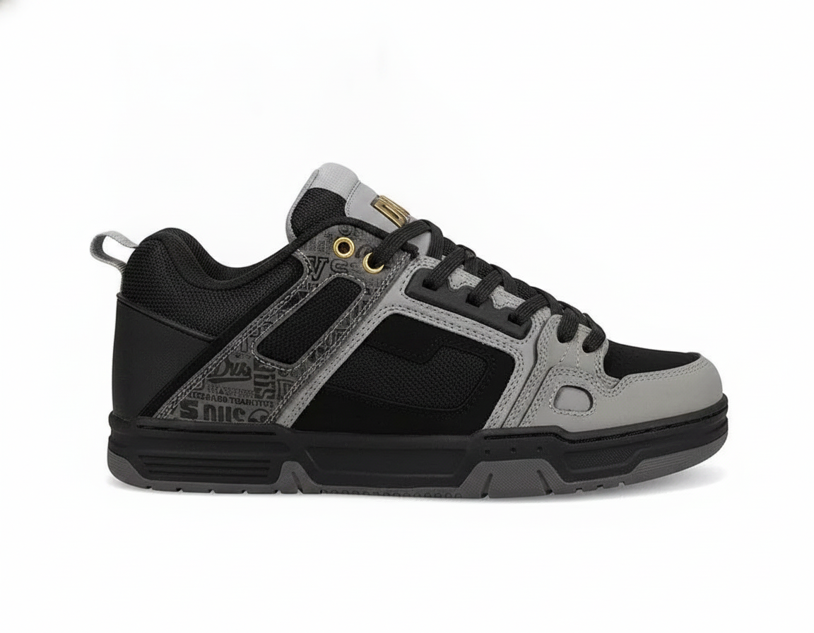 Zapatillas Urbanas Hombre Suela Reforzada Skate Gris