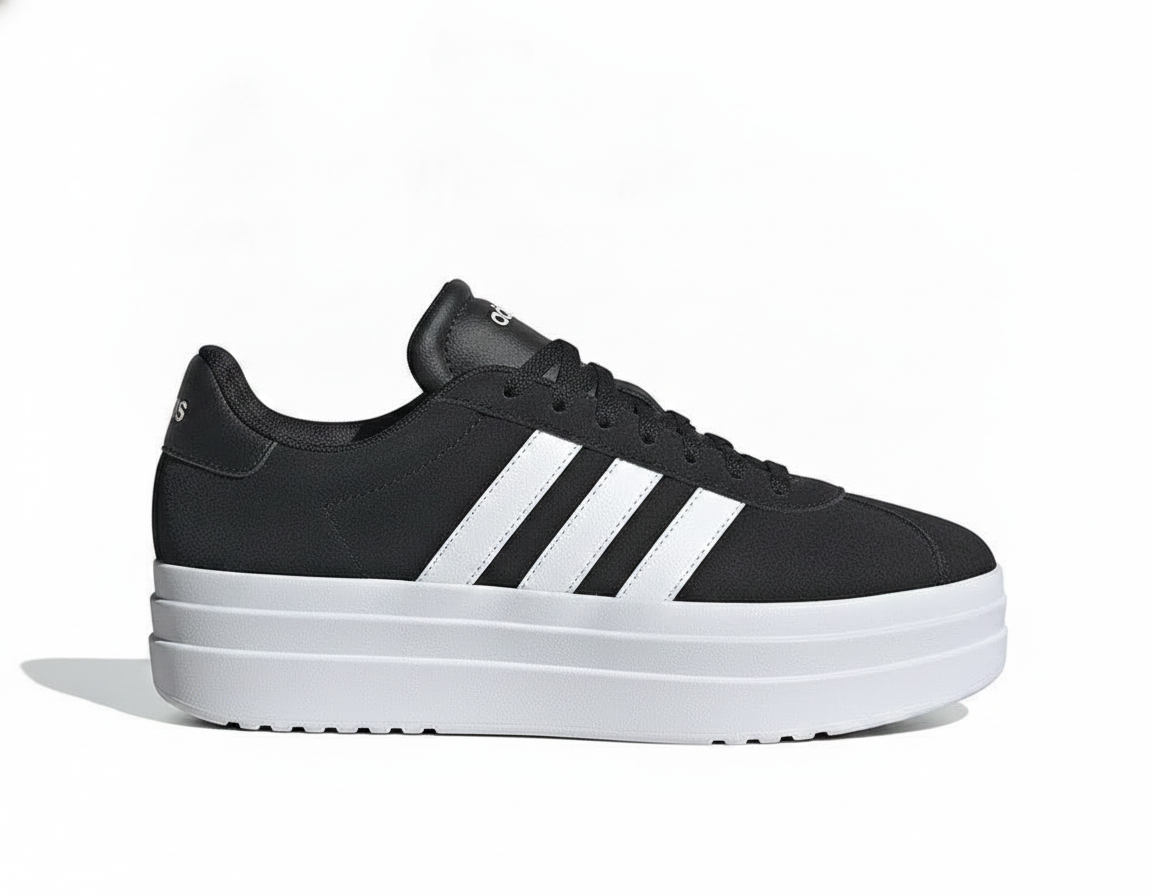 Zapatilla Casual de Mujer Negra | Estilo Urbano Retro