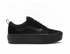 Zapatillas Urbanas de Plataforma para Mujer - Negro Monocromático