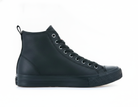 Calzado Urbano Unisex de Cuero Caña Media Negro