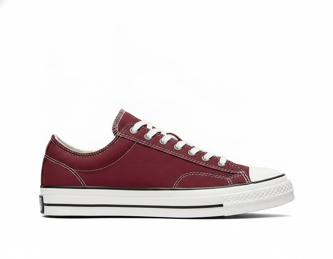 Zapatilla Urbana Casual Hombre Burdeo